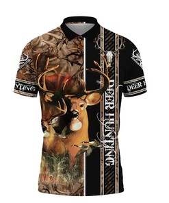 Deer Hunting Polo Shirt All Over Print