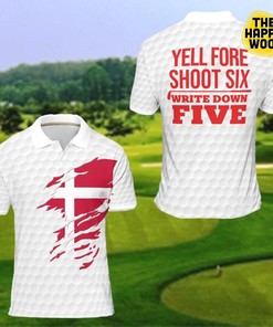 Denmark Golf Polo Shirt