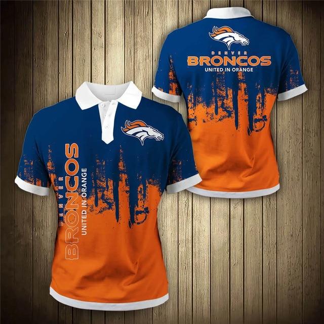Denver Broncos 3D Polo Shirt Gift for Fans