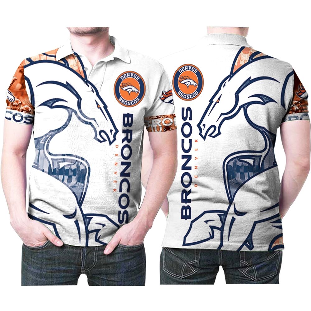 Denver Broncos Nfl For Broncos Fan 3D Polo Shirt