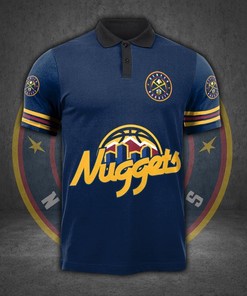 Denver Nuggets 3D Polo Shirt
