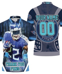 Derrick Henry 22 Tennessee Titans Afc South Division Champions Personalized Polo Shirt All-Over Print