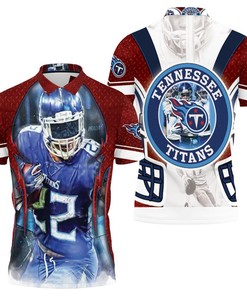 Derrick Henry 22 Tennessee Titans Super Bowl 2021 Afc South Division Champions 3D Polo Shirt
