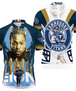 Derrick Henry King 22 Tennessee Titans Afc South Division Champions Super Bowl 2021 3D Polo Shirt