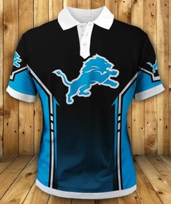 Detroit Lions Casual Polo Shirt Gifts for Fans