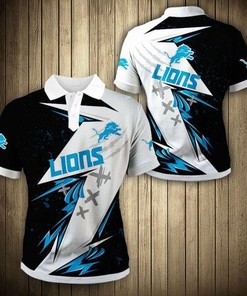 Detroit Lions Graffiti Polo Shirt