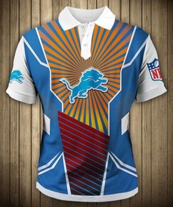 Detroit Lions Sunlight Casual Polo Shirt