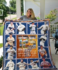 Detroit Tigers Anniversary Personalized Quilt Bedding Set for Home Decoration, Gifts for Family
