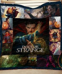 Doctor Strange Moments Quilt Bedding Set Blanket Bedroom Decor, Gifts for Family
