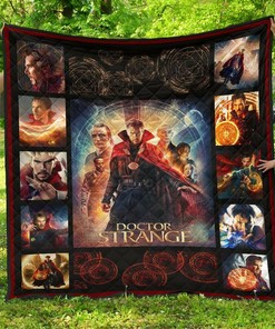 Doctor Strange Super Heroes Fan Gift Idea Quilt Bedding Set Bedroom Decor, Gifts for Family
