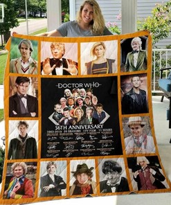Doctor Who 56Th Aniversary Quilt Bedding Set Blanket Limited Quilt Bedding Set Blanket