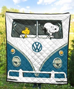 Dog Vw Quilt Bedding Set Bedroom Decor, Gifts for Family