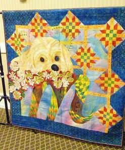 Dogs Quilt Bedding Set Bedroom Decor, Gifts for Family