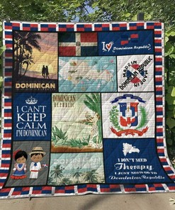 Dominican Republic Hn110611 Quilt Blanket Bedding Set for Home Decoration and Family Gifts