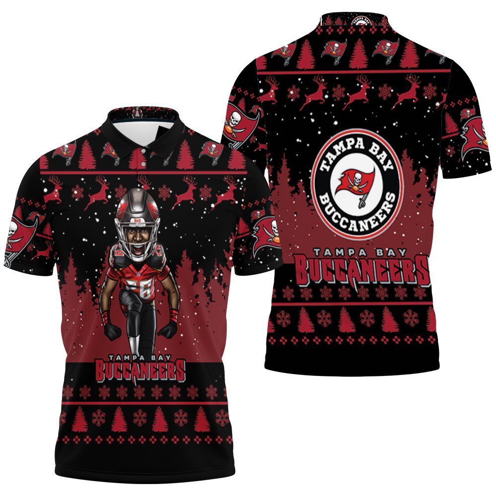 Donovan Smith 76 Tampa Bay Buccaneers Nfc South Division Champions Super Bowl 2021 3D Polo Shirt