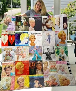 Doris Day Quilt Bedding Set Blanket Limited Quilt Bedding Set Blanket Bedroom Decor, Gifts for Family
