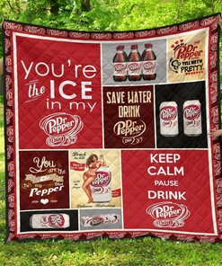 Dr Pepper Diet Funny Gift For Soft Drink Lover Quilt Bedding Set Bedroom Decor, Gifts for Family