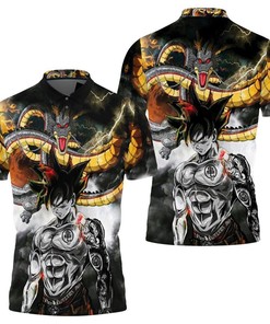 Dragon Ball Z Goku All Printed Style 3D Polo Shirt Gift