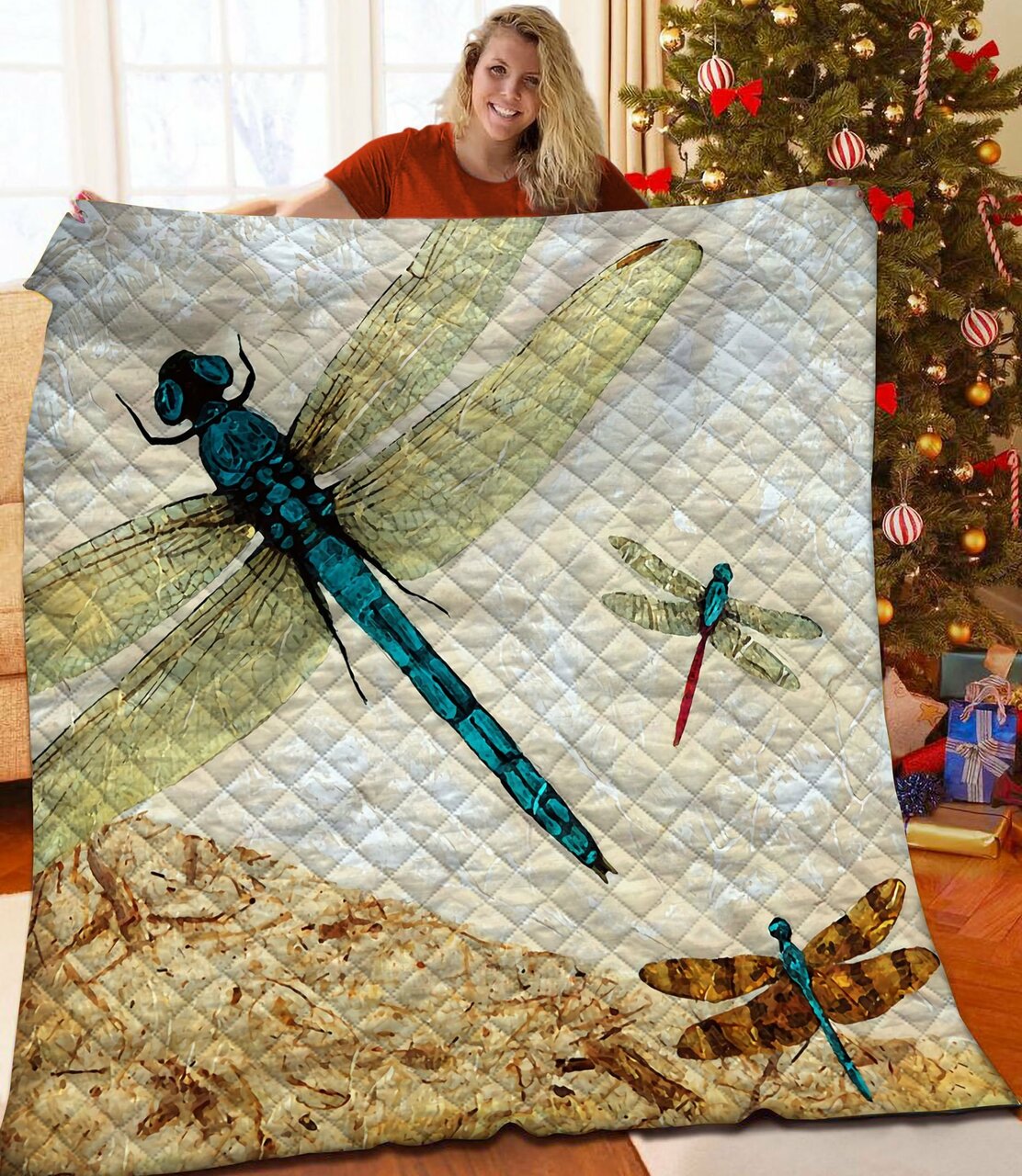 Dragon Quilt Bedding Set Bedroom Decor, Gifts for Family