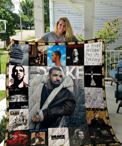 Drake Albums Cover Poster Quilt Bedding Set Blanket - Gifts for Family