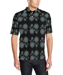 Dream Catcher Colorful Hand Draw Men Polo Shirt