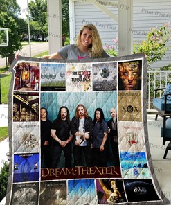 Dream Theater Albums Cover Poster Quilt Bedding Set - Perfect for Bedroom Decor and Family Gifts