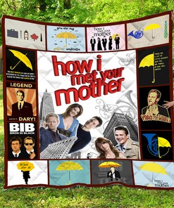 Dream of Your Soulmate with How I Met Your Mother Quilt Bedding Set, Great Gifts for Family