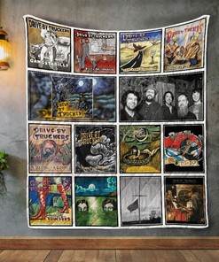 Drive-By Truckers Album Covers Quilt Bedding Set Blanket Bedroom Decor, Gifts for Family