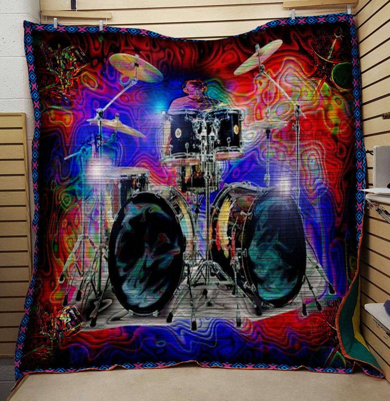 Drum 1 Quilt Bedding Set Bedroom Decor, Gifts for Family