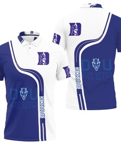 Duke Blue Devils Ncaa For Devils Fan 3D Polo Shirt