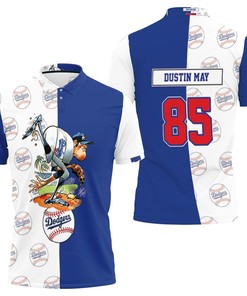 Dustin May 85 La Dodgers Polo Shirt