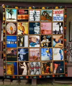 Dwight Yoakam Fans' Delight - Personalized Quilt Bedding Set