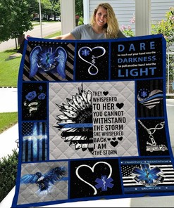 EMS Heroes Quilt Bedding Set Blanket for a Cozy Home Decor and Picnic Fun - Gifts for Family