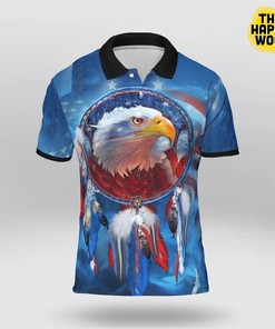 Eagle Native America Polo Shirt