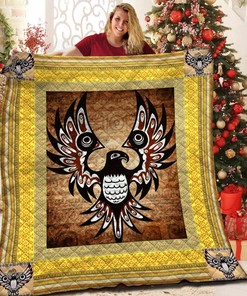 Eagle Quilt Bedding Set for Bedroom Decor, Gifts for Family