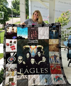 Eagles Album Covers Personalized Quilt Bedding Set for Home Decoration, Gifts for Family