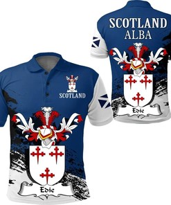 Edie or Edy Scottish Family Crest Scotland Special Polo Shirt - Golf Shirt