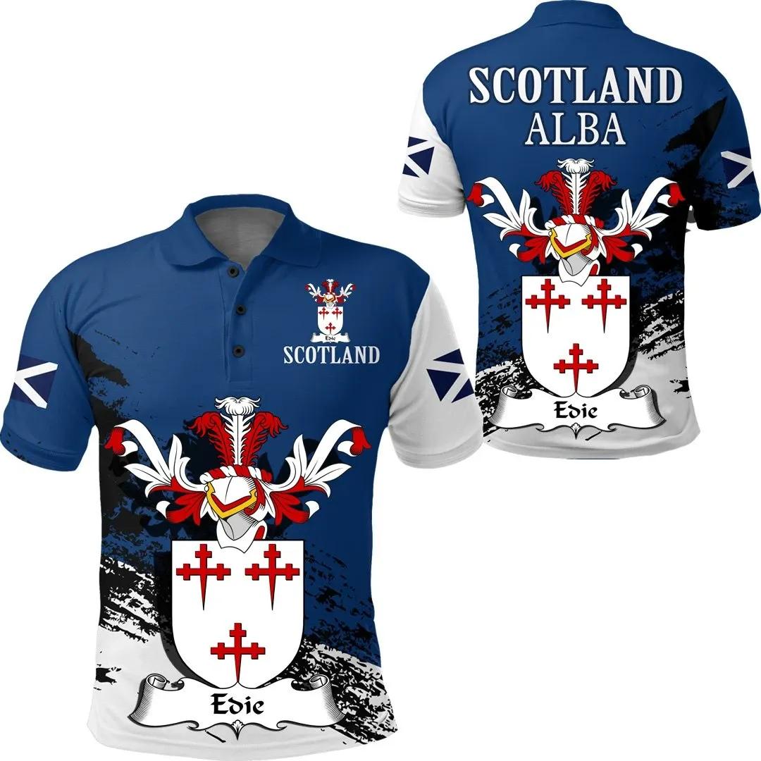 Edie or Edy Scottish Family Crest Scotland Special Polo Shirt - Golf Shirt
