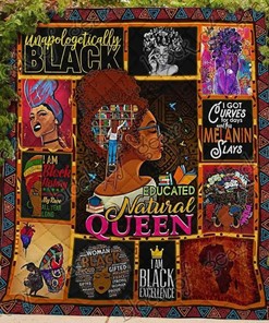 Educated Natural Queen Blanket Quilt Bedding Set Bedroom Decor, Gifts for Family