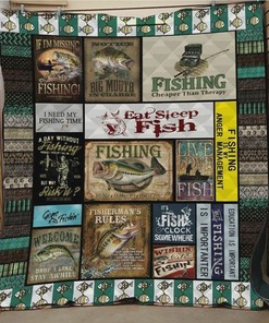 Education Is Important But Fishing Is Importanter Quilt Bedding Set Blanket