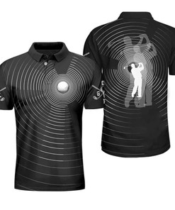Effect Golf Polo 3D All Over Printed Unisex Shirts