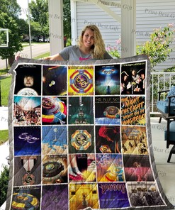 Electric Light Orchestra Albums Cover Poster Quilt Bedding Set Bedroom Decor