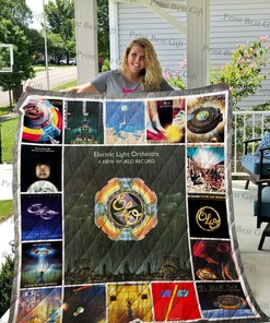 Electric Light Orchestra Albums Cover Poster Quilt Bedding Set Bedroom Decor, Gifts for Family