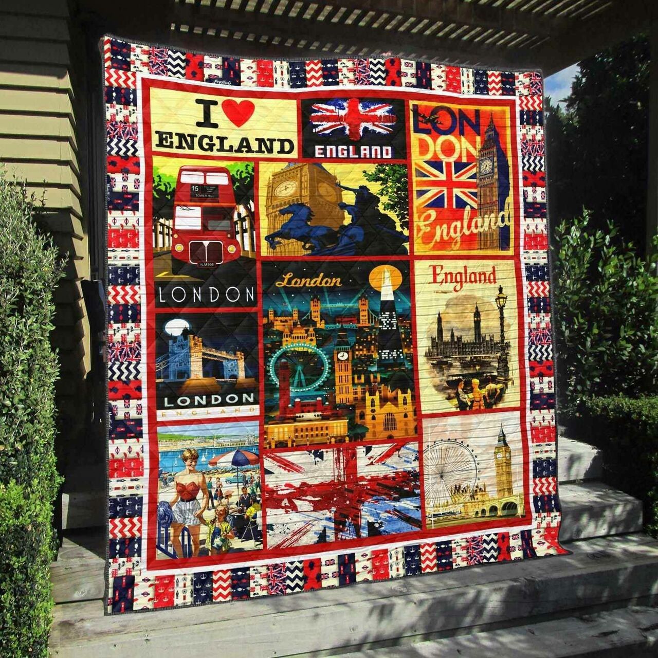 Elephant 8 Custom Quilt Blanket Bedding Set for Bedroom Decoration and Family Gifts