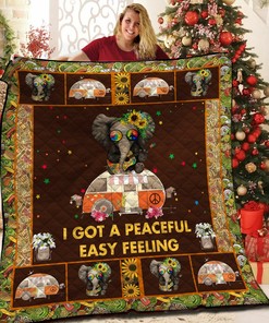 Elephant Quilt Bedding Set for Bedroom Decor and Gifts for Family, Perfect for Home Decoration and Picnic