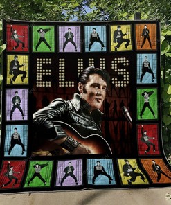 Elvis Presley Fans' Delight - Personalized Quilt Bedding Set
