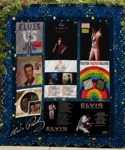 Elvis Presley Quilt Bedding Set - Great Gifts for Fans and Bedroom Decor