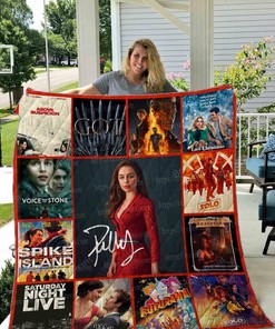 Emilia Clarke Fans Must Have Quilt Bedding Set - Personalized Gift