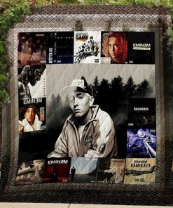Eminem Quilt Bedding Set: Personalize with Your Name or Favorite Quote