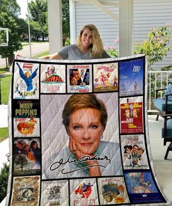 Enjoy the Musical Magic of Julie Andrews with Quilt Bedding Set Blanket, Gifts for Family